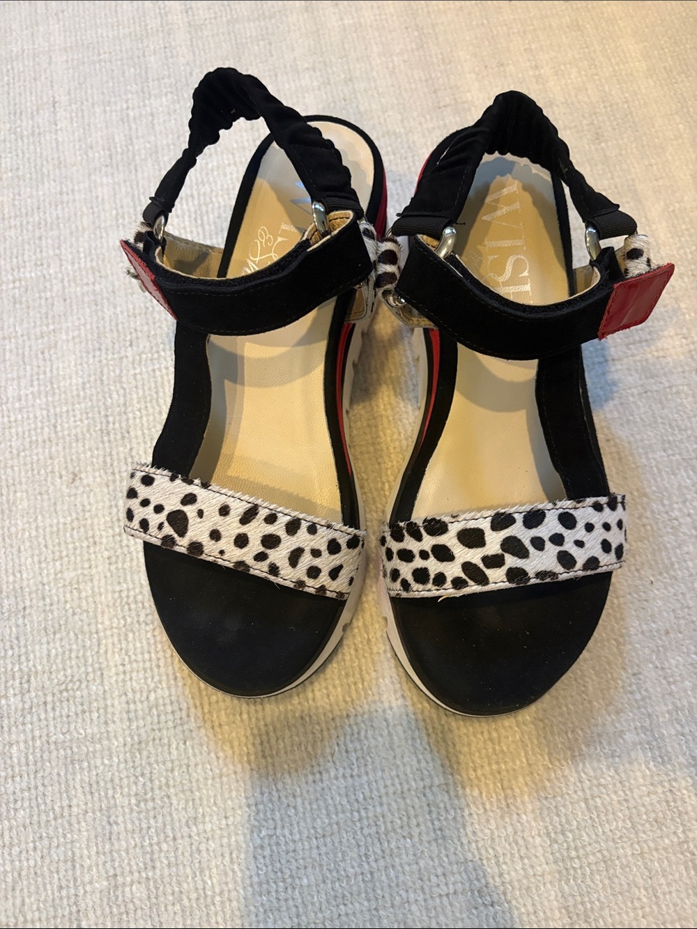 Softwaves Calipa Platform Sandals size 36.5. Very nice!